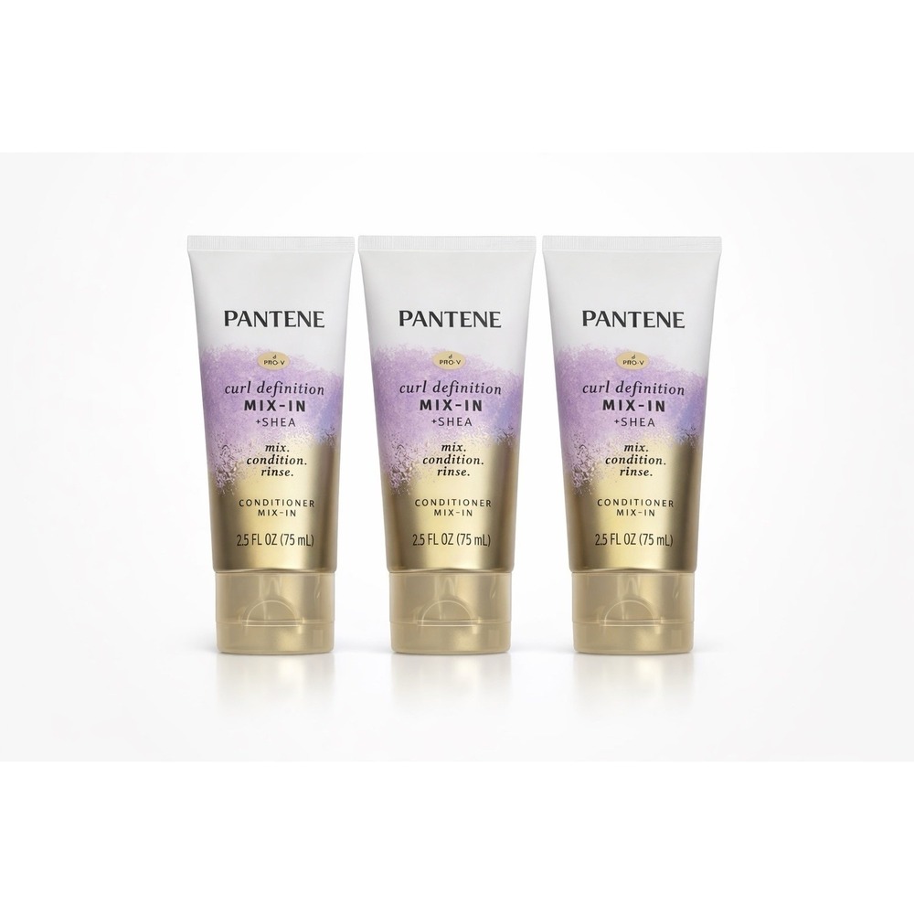 Pantene Pro-V Curl Definition Mix-In Shea Conditioner 3 pack /2.5 oz ea/ 7.5 oz